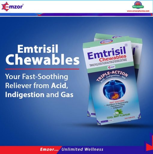 Emtrisil chewable tablet